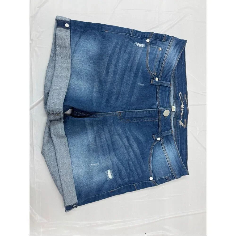 7 For All Mankind Denim Jean Shorts Size 6